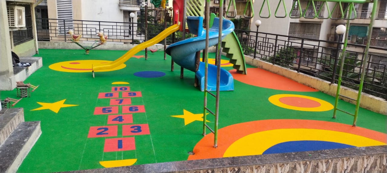 Hopscotch play flooring